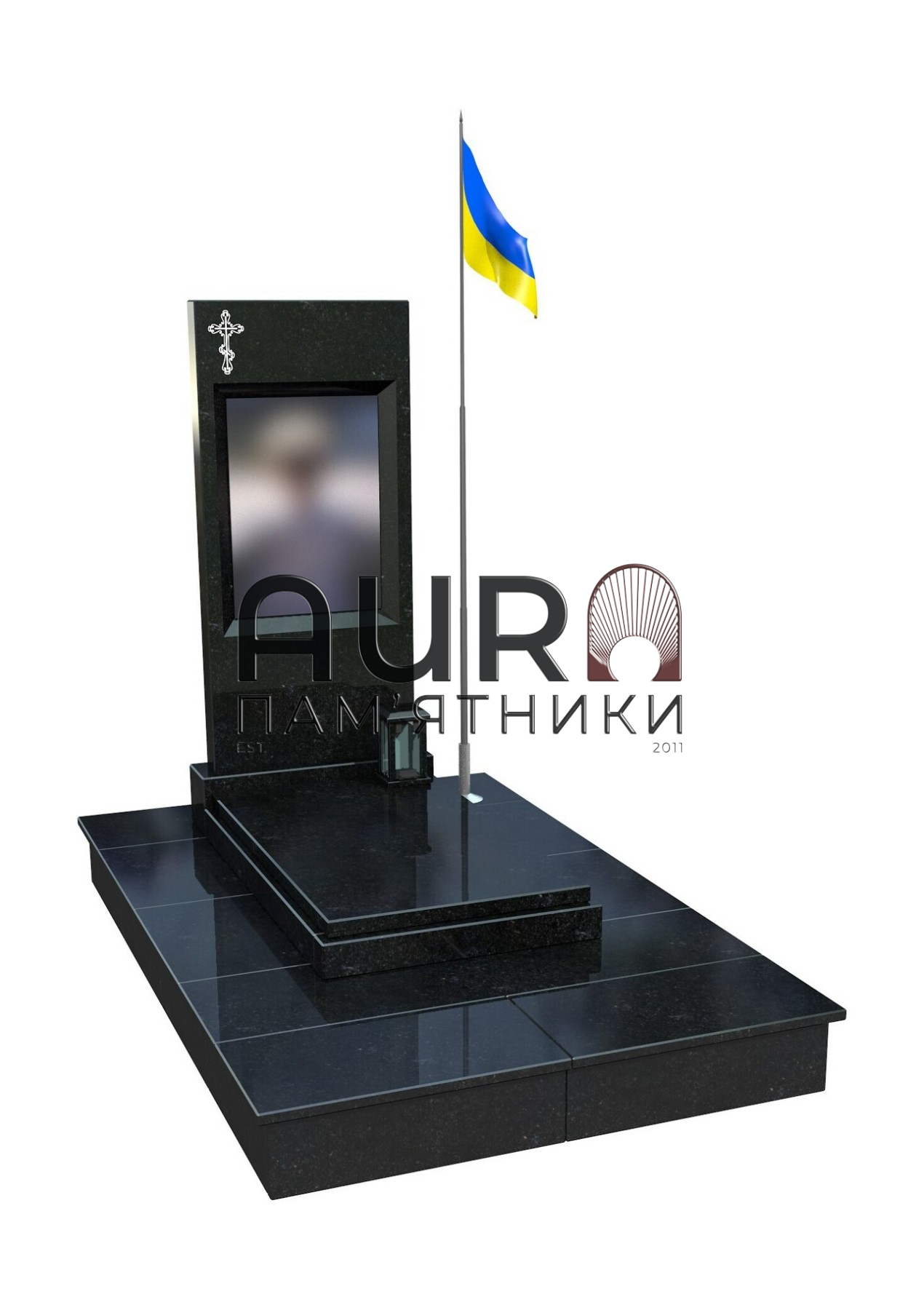 005 Пам’ятник захиснику з фотосклом