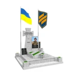 030 Ексклюзивний пам’ятник для військового козацький хрест